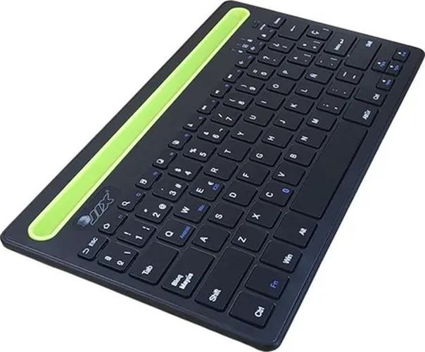 Genérico - Teclado Recargable Bluetooth Soporte Tablet Celular