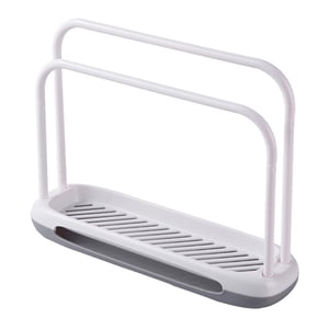 Magideal - Estante Para Paños De Cocina, Estante Para Paños De Baño, Fregadero De Cocina, Organizador De Encimera, Estante Para Secar Toallas De Té, Colgador De Blanco