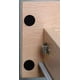 thumbnail image 4 of Topes de fieltro negros de 1.27 cm de diámetro y 0.32 cm de grosor (paquete de 48), 4 of 8