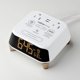 thumbnail image 1 of Reloj despertador Brandstand CubieTime Zen con luz nocturna blanca, 1 of 9