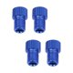 thumbnail image 4 of 4 Adaptadores De Válvula De Bicicleta, Conversión De Repuesto Para Equipo De Bicicleta De Carretera, Color Azul, 4 of 5