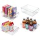 thumbnail image 1 of Juego de 4 contenedores transparentes iDesign 29 × 20 × 9 cm, 1 of 7