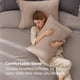 thumbnail image 3 of Juego de 2 Fundas de Almohada Bedsure 51x66 cm Microfibra Caqui, 3 of 7
