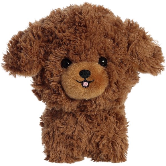 Caniche de peluche Aurora® Playful Teddy Pets™, 16,5 cm
