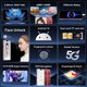 thumbnail image 2 of Smartphone IZQMN 17 PMAX 12 GB RAM 512 GB ROM 6.99'' 5G color vino, 2 of 7