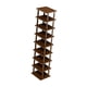 thumbnail image 2 of Zapatero vertical de 9 niveles, organizador de zapatos, ahorro de espacio, combinación libre, estante estrecho para zapatos, caja de almacenamiento, 2 of 5