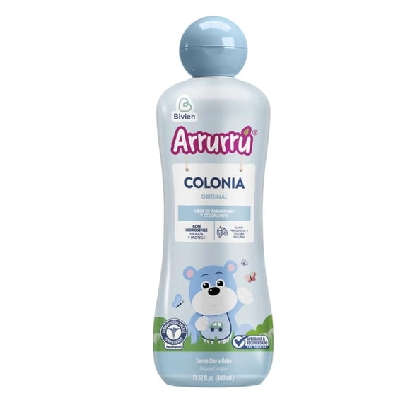 Perfume Arrurru naturals Cologne 400 ml para bebés