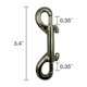thumbnail image 3 of Broche Doble Peerless 14 in 6 mm Zincado 100 lb, 3 of 3