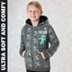 thumbnail image 4 of Sudadera Con Capucha Para Niños Con Forro Polar Y Cierre Diseño Creeper, 4 of 5