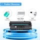 thumbnail image 5 of Cartucho De Tóner Compatible Para Hp 1320 Negro Paquete De 2, 5 of 8
