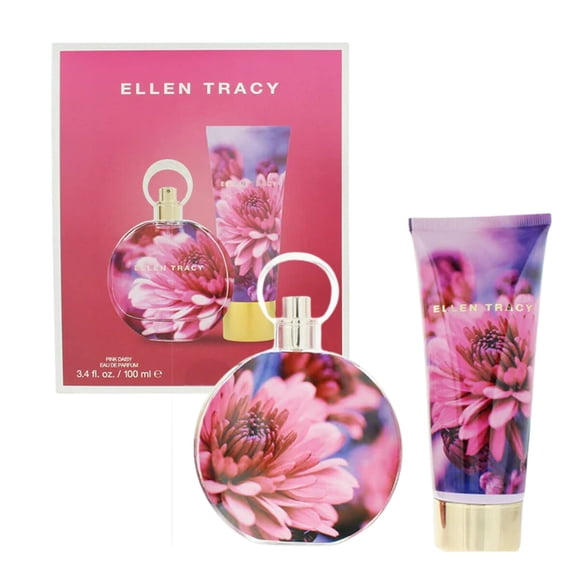 Set Perfume Ellen Tracy Pink Daisy 2 piezas 3.4 oz 100 ml EDP