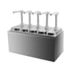 thumbnail image 3 of Dispensador De Salsas 1L Herramienta De Dispensación De Condimentos Cabezal De Prensa Cuantitativa 5 Bomba, 3 of 5