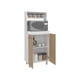 thumbnail image 4 of Mueble Microondas Sedona 140X60X35,3 Cm Blanco Mqz Y Fresno Europeo, 4 of 11