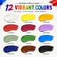 thumbnail image 2 of Set de 12 colores de pintura acrílica Artecho 250 ml, 2 of 6