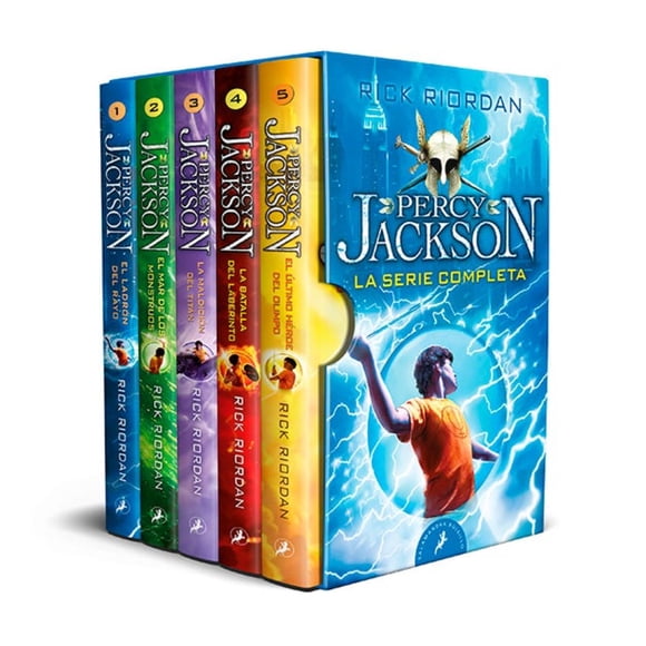 Libro Percy Jackson - Serie completa