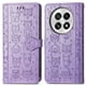 thumbnail image 3 of Funda Cartera FOXDOCK para OnePlus 13 , Flip PU con Relieve de Gatos y Perros, Tarjetero y Soporte, 3 of 6