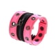 thumbnail image 3 of Pulsera Con Cremallera Pulsera Ancha De Cuero PU Para Adultos Unisex Halloween Rosa, 3 of 5