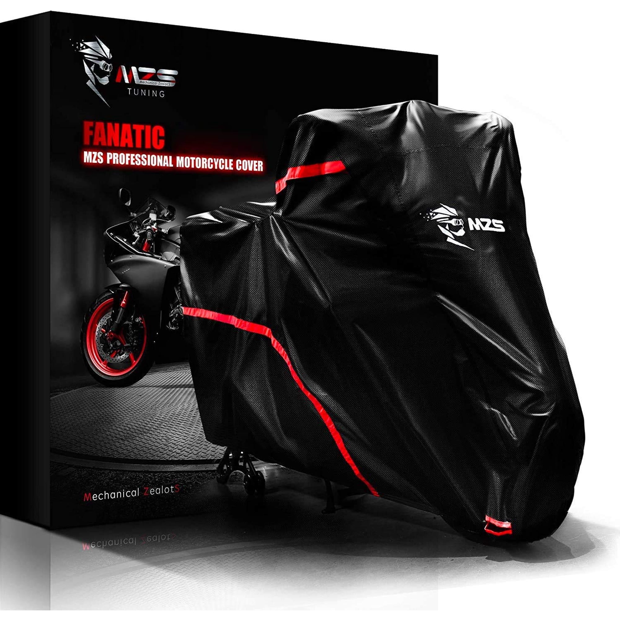 Mzs - Funda De Moto Impermeable Para Todas Las Estaciones Para Bicicletas Deportivas