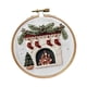 thumbnail image 4 of Kit De Inicio De Bordado Navideño, Pintura Decorativa, Punto De Cruz Para Adultos, Chimenea, 4 of 5