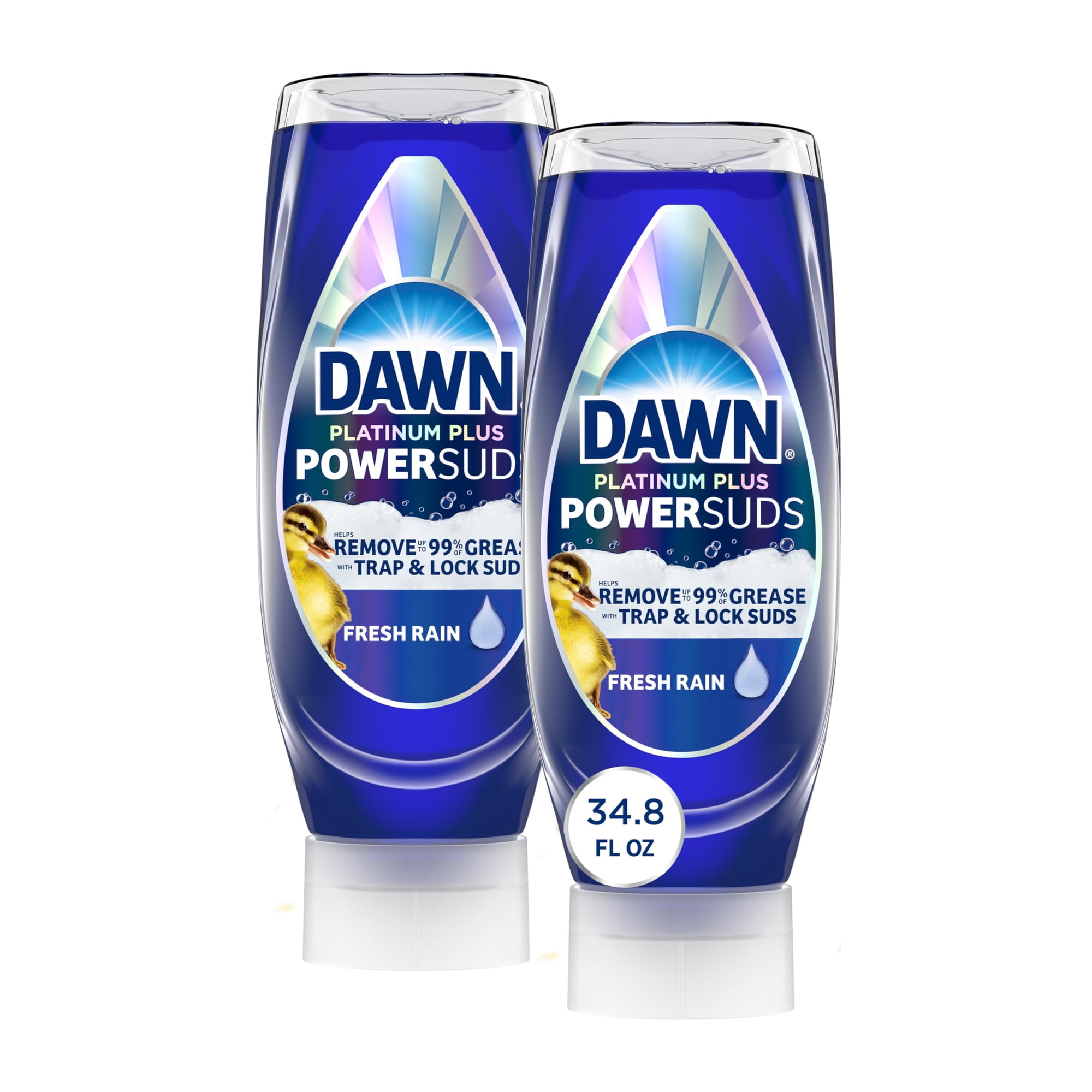 Jabón Para Platos Dawn Platinum Plus Powersuds Ez-squeeze 500 Ml