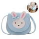 thumbnail image 1 of Bolso bandolera con lazo, bolso de hombro de PU para niñas pequeñas, 1 of 8