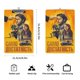 thumbnail image 2 of Auto Confianza: La Película Portapapeles de acrílico A4, tamaño carta estándar, carpeta con clip 31.8x 21.5CM para estudiantes, profesores y oficina, 2 of 6