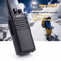 Tyt Md-Uv680 Transceptor Digital Dmr Uhf 400-470Mhz 10W, Ip67 À Prova D'Água 16 Canais