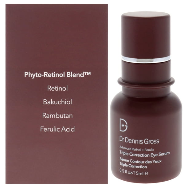 Suero Para Ojos De Triple Corrección Avanzada Con Retinol Más Ferúlico Del Para Unisex - Suero De 0.5 Oz