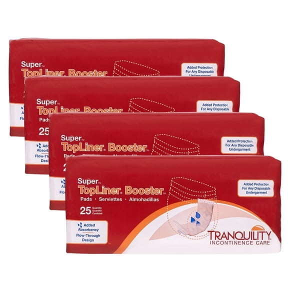 Almohadillas Booster Pads Topliner Desechables Super200 Unidades