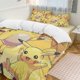 thumbnail image 2 of Pichu Pikachu & Raichu 3 Piece Sets Full/Queen Size - Reversible Microfiber Quilts with Shams Soft Lightweight Bedspread Coverlet Comforter for All Season Bed Sheets, 2 of 4
