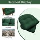 thumbnail image 3 of Cojines para silla LOWEMN impermeables, set de 2, para exterior, verde oscuro, 3 of 5
