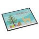 thumbnail image 1 of Felpudo Caroline's Treasures 46x69 cm Gato Navideño, 1 of 7