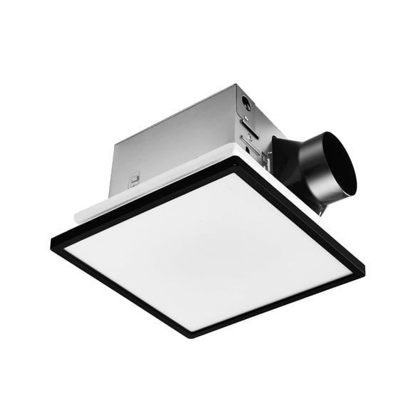 Extractor de baño con Light Tech Drive Modern Black
