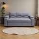 thumbnail image 1 of Sofa Cama Funcional 2 Pz Deco Lino Gris Oscuro, 1 of 7