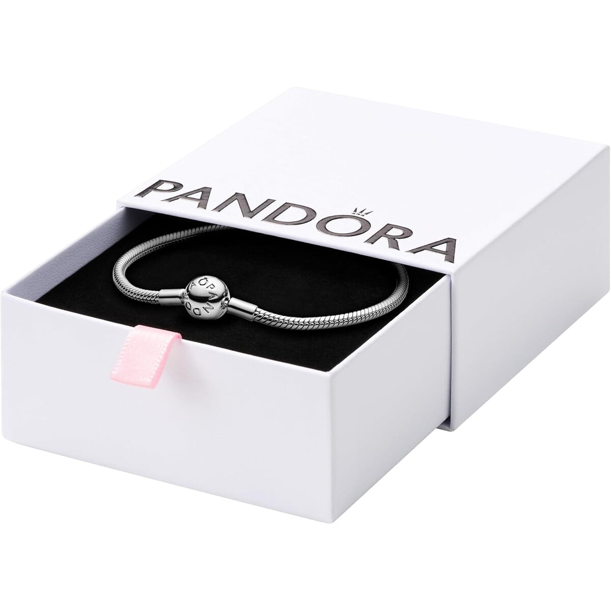 Pulsera Pandora Moments Cadena Serpiente Plata 925