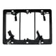 thumbnail image 4 of Soporte de montaje iMBAPrice LV3-2 de 3 módulos para bajo voltaje, paquete de 2, 4 of 8