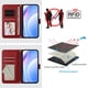 thumbnail image 3 of Funda Flip para Samsung Galaxy A51 4G con Bloqueo RFID, Cierre Magnético, 3 Ranuras para Tarjetas y Función Soporte, 3 of 4