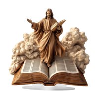 Bothyi - Propiedades Fotográficas De La Estatua De Jesús Ornamento De Artesanía Para La Sala De Estar Favores Favores Gabinete