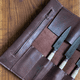 thumbnail image 2 of Bolso de Cuero Con juego de Cuchillo y Tenedor, 2 of 3