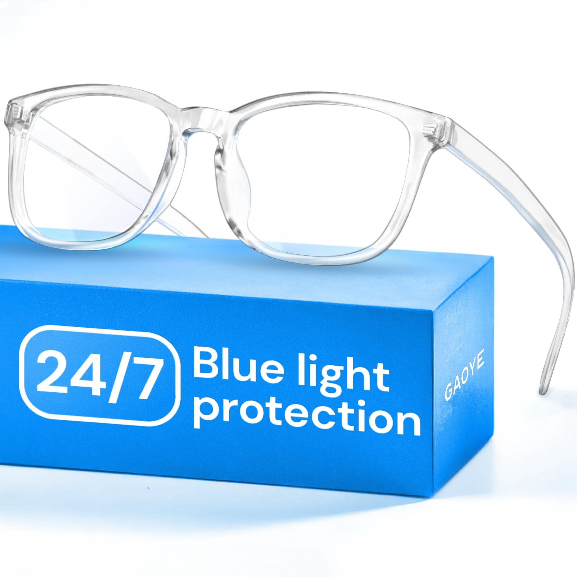 Gafas de bloqueo de luz azul Gaoye transparentes para computadora