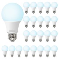 Bombillas Led Degnju Daylight, 5000 K, 8,5 W, 800 Lm, E26, Paquete De 24