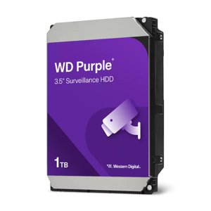 Western Digital - Disco Duro Interno Para Videovigilancia Wd Purple 1 Tb 3.5"" Purpura