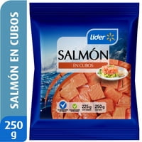 Salmón En Cubos 250 G Lider
