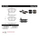 thumbnail image 2 of Pastillas Freno para auto Toyota Matrix 2009-2014 Trasero, 2 of 5
