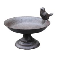 Ioensy - Comedero Para Baño De Pájaros, Bandeja De Almacenamiento De Alimentos Para Pájaros, Baño Para Pájaros Para Decoración De Patio Al Aire Libre