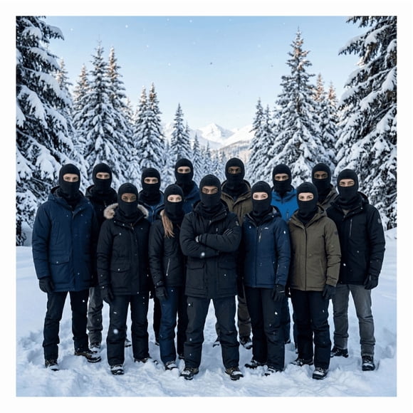 Pack 12 Balaclavas Térmicas De Invierno Moto, Ciclismo, Esquí