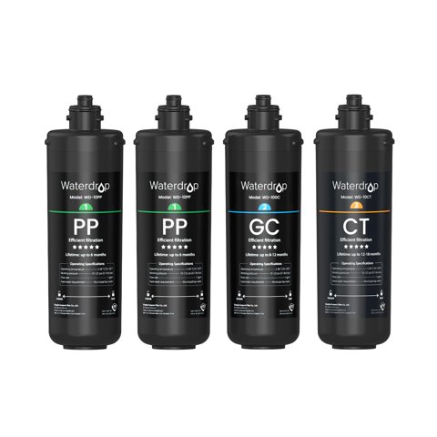 Filtro De Agua De Repuesto Waterdrop Tsa De 3 Etapas, 1 Año