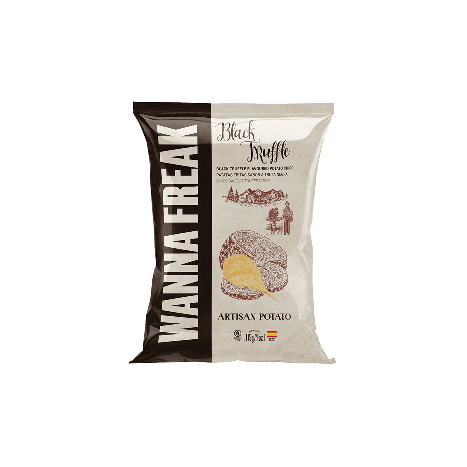 Papas Fritas Sabor Trufa Wanna Freak - 115 Gr