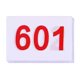 thumbnail image 4 of Babero Para Correr Números De Competidor Ligeros Para Gimnasia Baloncesto Fútbol 601 A 700, 4 of 5