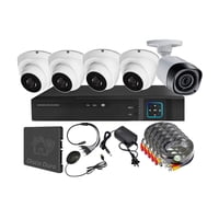 Vipa - Kit 5 Cámaras Seguridad Mixto Hd Con Disco Duro M53Ldd